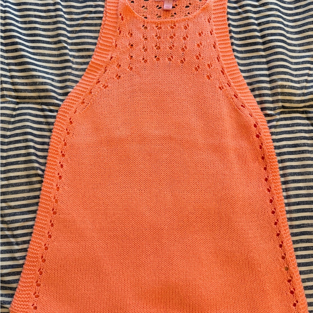 Lilly Pulitzer S Orange Tank Top